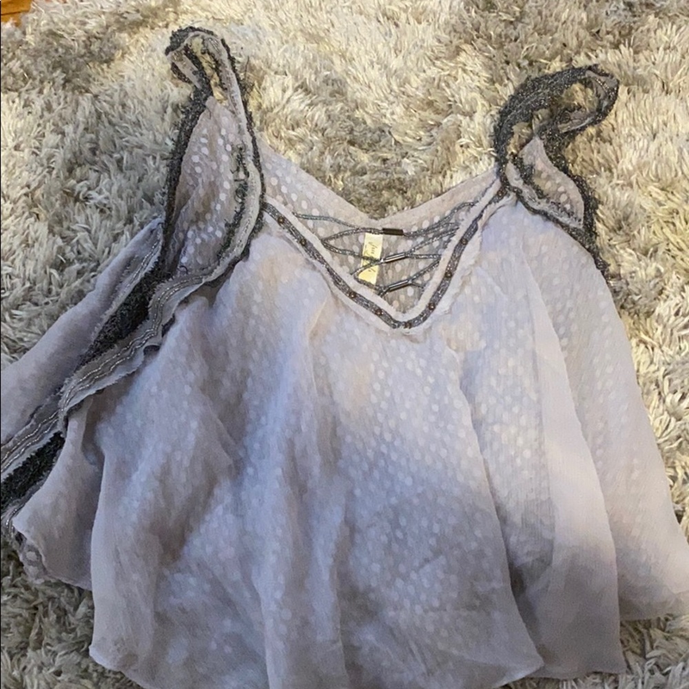 silky blouse tank